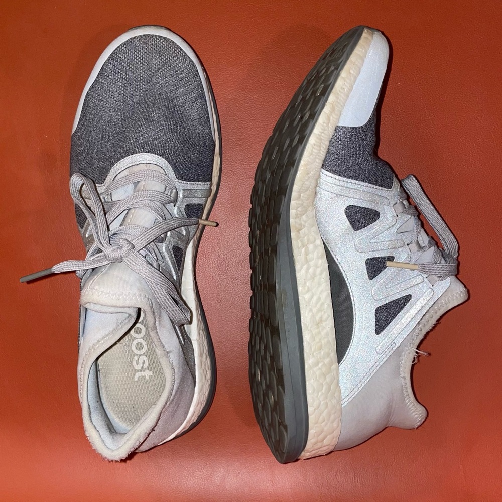 Adidas PUREBOOST Xpose Grey/Silver Running Shoes